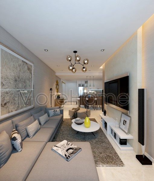 Thiết kế nội thất phòng khách căn hộ Lexington